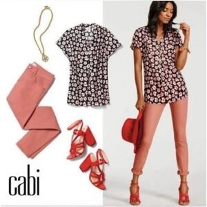 Cabi Jeans Salmon Pink Size 8
